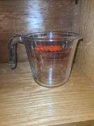 Measuring cups.