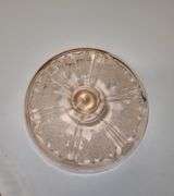 Pink Depression Glass - butter dish
