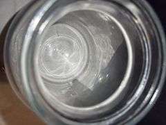 Mason style beverage jar and tray.