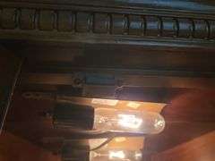 2 door light up Curio Cabinet