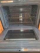 Whirlpool glass top stove.