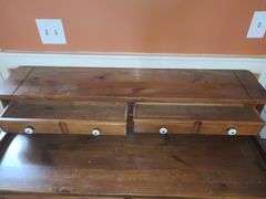 Wooden desk