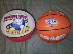 Hardee's basketball & Harlem Globetrotters ball
