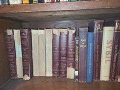 Vintage.
 Encyclopedias and more.