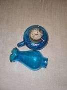 Blue oil lamp