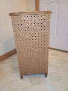 Taters & Onion wooden bin