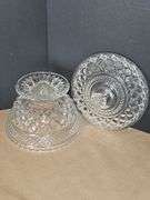 Cut Glass Candy dishes with lids
