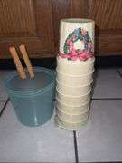 Serving Platters, Plasticware, Food Tote, 2pc Ceramic Entertainment Set and more
