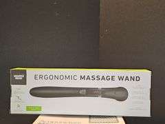 Foot spa, massage mat, & massage wand.