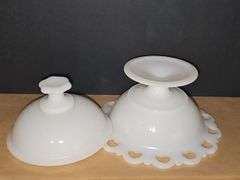 Milk Glass Candy dish