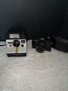 Vintage Polaroid Camera & Sports Illustrated Camera