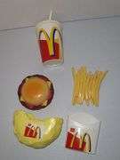 Vintage McDonald's toys
