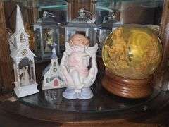 Elgin Mantel Quartz Dome Clock Gold color