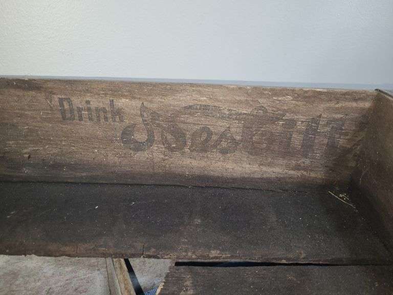 Vintage drink crates