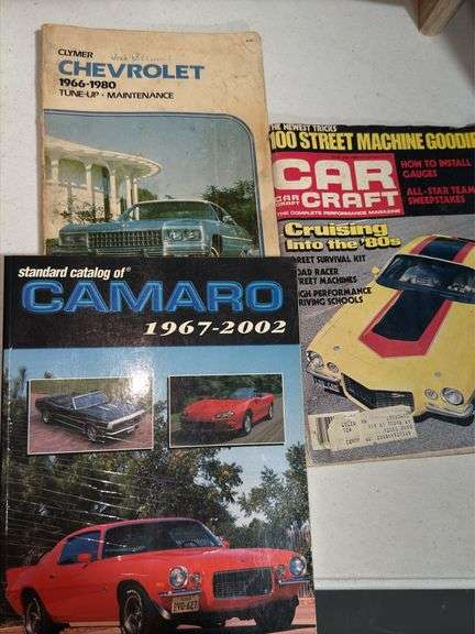 Vintage Camaro Books & more