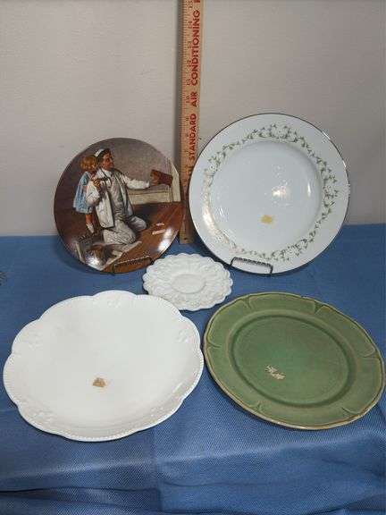 Norman Rockwell & other various plates