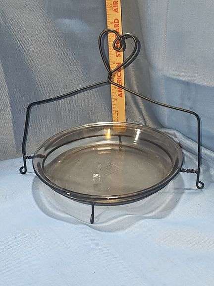 Vintage PYREX Casserole Dish, Vintage Amber PYREX Pie Plate , Apilco Souffle Dish & Casserole Dish