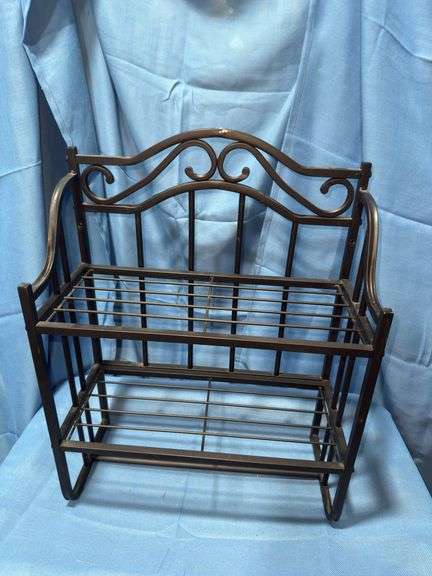Metal shelf
