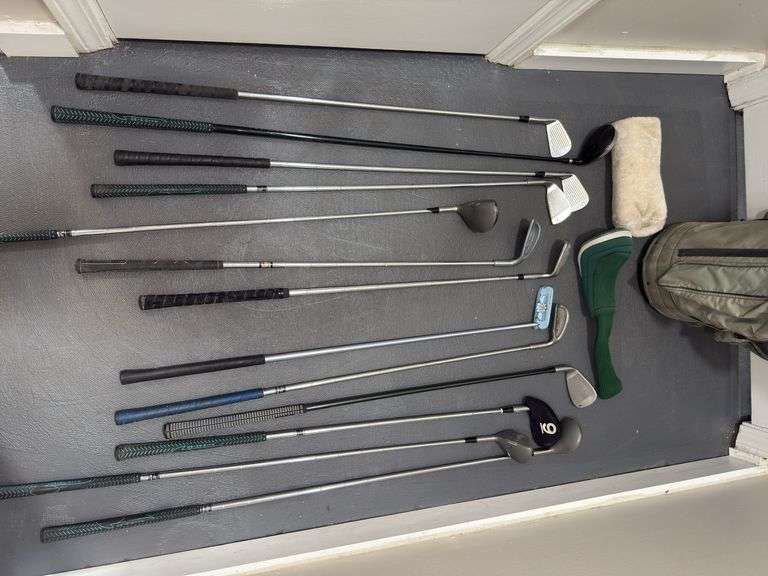 Golf bag & clubs