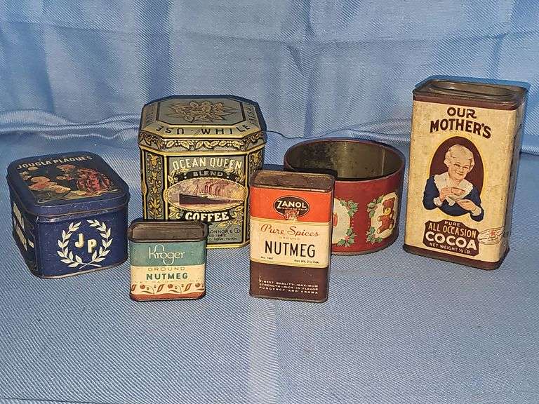Vintage tins