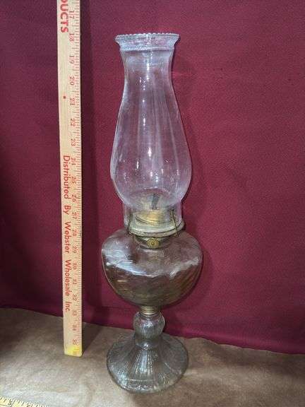 Oup lamp with chimney