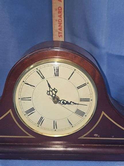 Battery-operated Bombay Co.Mantel clock