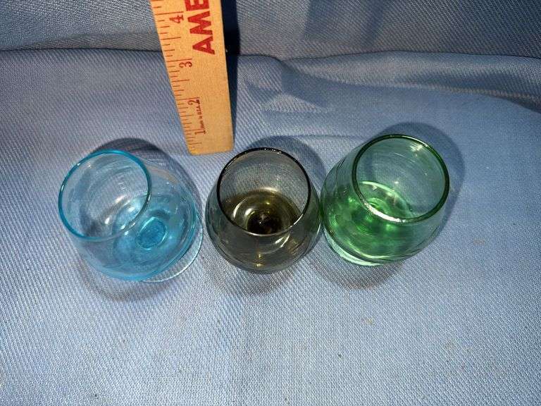 Mini Vintage Brandy Glasses