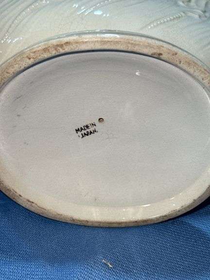 Ceramic Oval Centerpiece Bowl