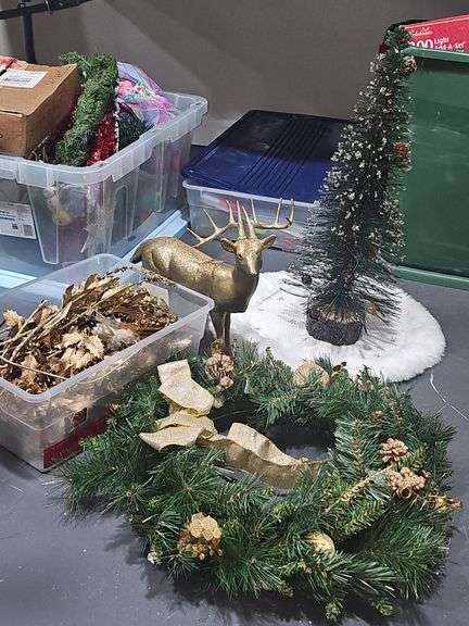 Totes of Christmas Decor