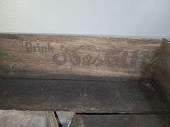 Vintage drink crates