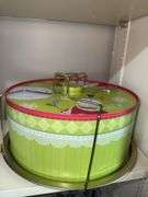 Collection of metal tins