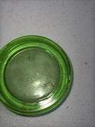 Small green decorative glasses