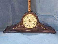 Battery-operated Bombay Co.Mantel clock