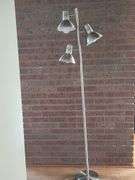Metal floor lamp
