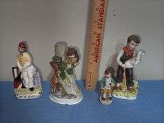 4pc animal & human figures