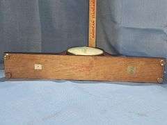 Battery-operated Bombay Co.Mantel clock