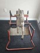 Vintage spring rocking horse