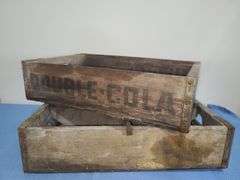 Vintage drink crates