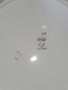 Vintage gold trim dinner plates