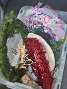 Totes of Christmas Decor