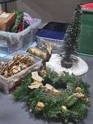Totes of Christmas Decor