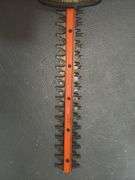 Electric Black and Decker hedge trimmer