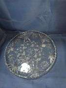 Vintage Clear Glass Serving Trays