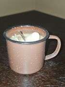 Flameless Candles & Enamelware Mug Candle