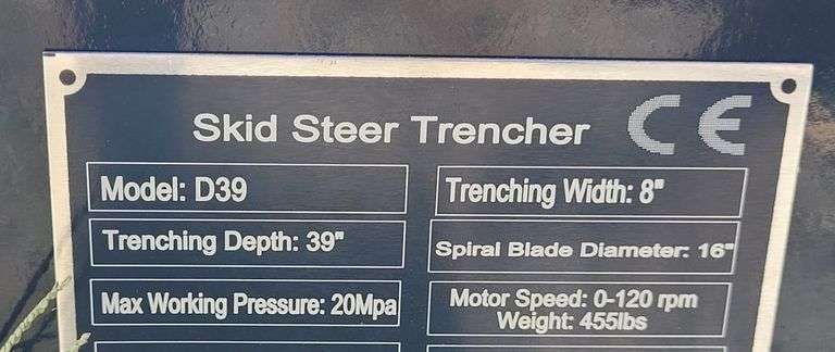 Future Skid Steer Trencher