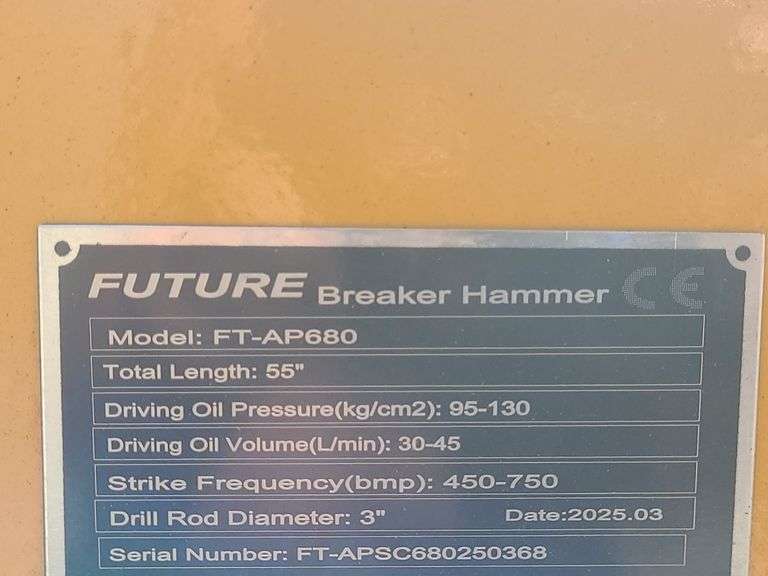 Future Skid Steer Breaker Hammer