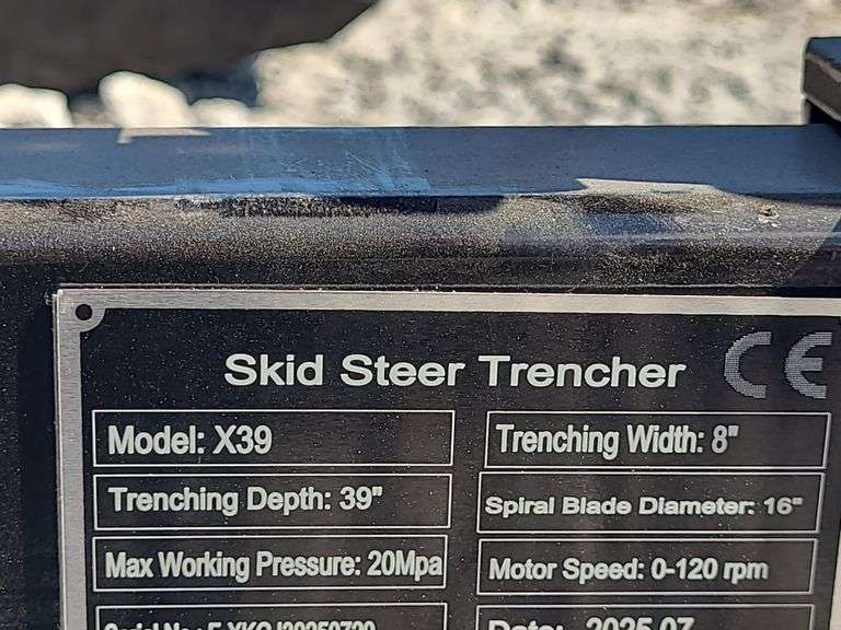 Future Mini Skid Steer Trencher
