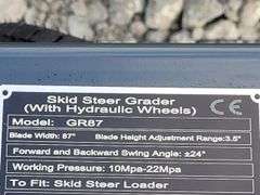 Future Skid Steer Grader with Hydraulic Wheels