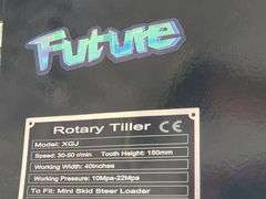 Future Mini Skid Steer Rotary Tiller