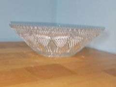 Vintage Federal Glass Heritage Pattern Serving Bowl